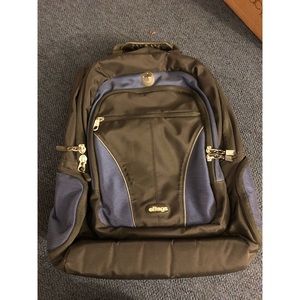eBags Navy & Black Backpack - Padded